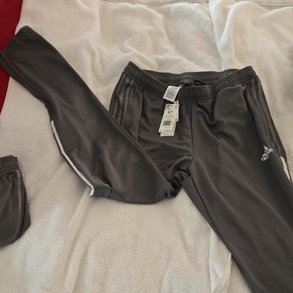 Adidas Mens Charcoal Joggers